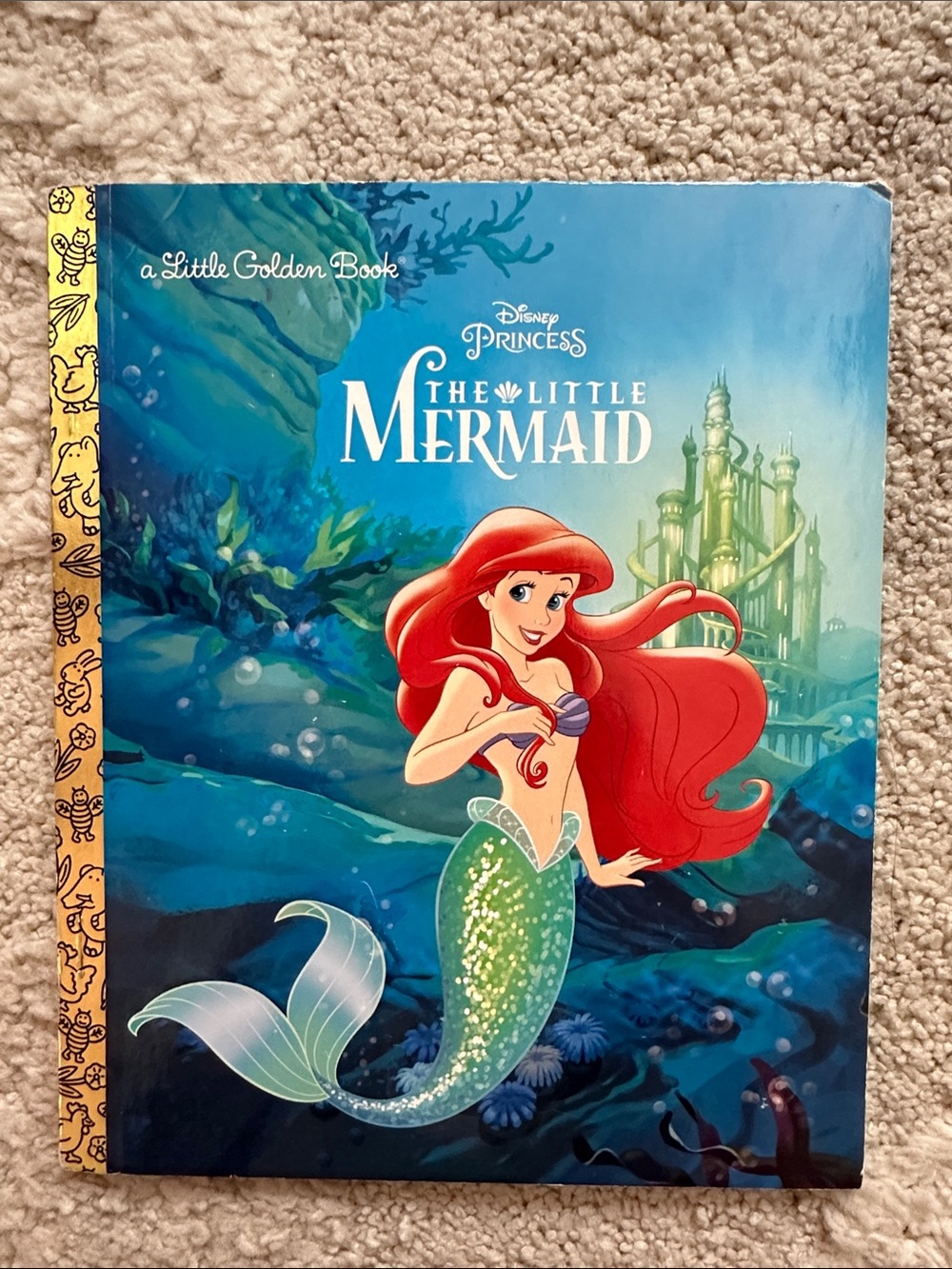Disney Princess The Little Mermaid Children's Books (Little Golden Books)
